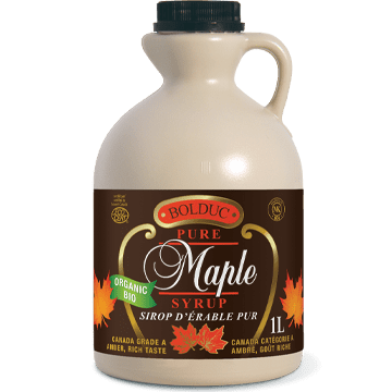 Maple Syrup 1 L Plastic Bottle from 캐나다 supplied by Bolduc Maple Products Inc. - Golden (=Delicate Taste) 메이플 시럽