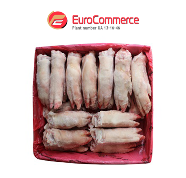 Frozen pork hind feet A-grade from 우크라이나 supplied by Euro-Commerce LTD - Others 신선 돼지고기 햄 및 목살