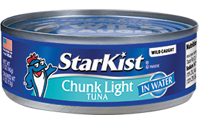 Chunk Light Tuna from 미국 supplied by StarKist Co. - Atlantic Bluefin Tuna (=Thunnus thynnus =Giant Bluefin Tuna =Northenr Bluefin Tuna =Maguro =Toro) 참치 통조림