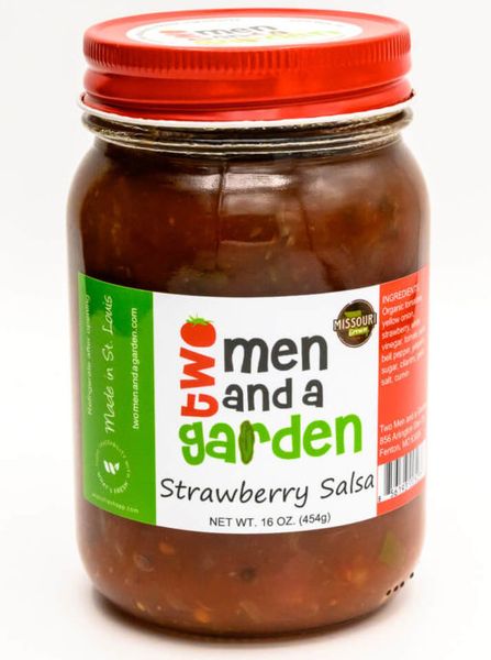 Strawberry Salsa from 미국 supplied by Two Men and A Garden, LLC - Red 딸기 가공품