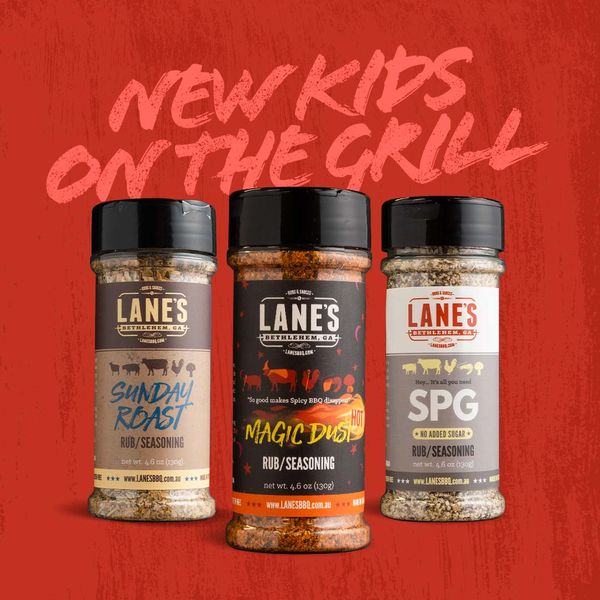 Mix Seasoning from 미국 supplied by Lane's BBQ, LLC - Coarse (=Rough) 혼합 시즈닝