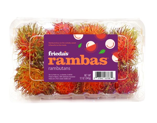 Fresh rambutan from 미국 supplied by FRIEDA’S INC. - Fresh (=Chilled) 신선 람부탄