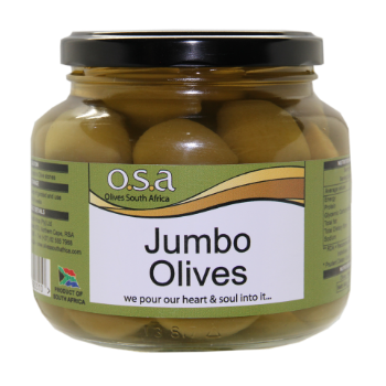 Jumbo Green Olives from 남아프리카공화국 supplied by Olives South Africa - Table Olive 올리브 가공품
