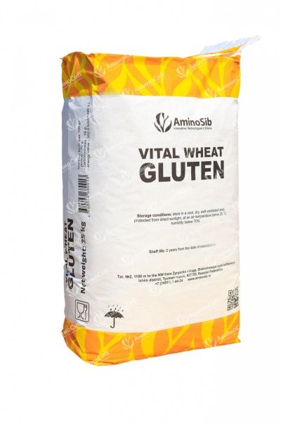 Wheat Gluten from 러시아 supplied by JSC AminoSib - vegetable protein 밀글루텐