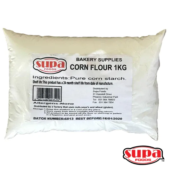 Corn Flour from 남아프리카공화국 supplied by Supa Foods - Vacuum Packed (=VAC) 옥수수가루