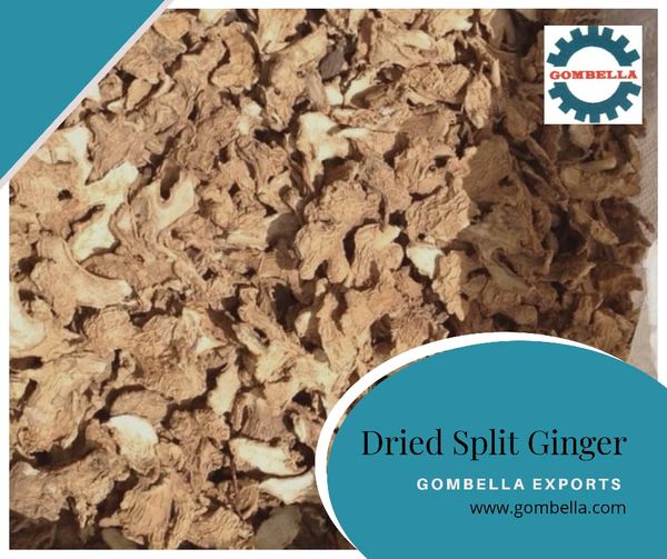 Dried Split Ginger from Nigeria supplied by Gombella Integrated Services Ltd. Nigeria - Unwashed Whole Ginger