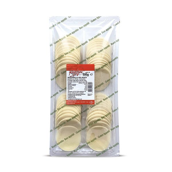 Mozzarella Cheese from France supplied by PER INTER - Sliced Mozzarella Cheese