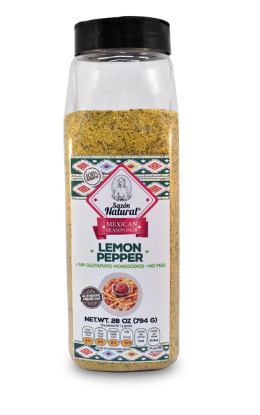 Lemon Pepper Seasoning from 멕시코 supplied by Sazón Natural (Genaro Robles Serrano) (Persona Física) - As per customer's request 혼합 시즈닝