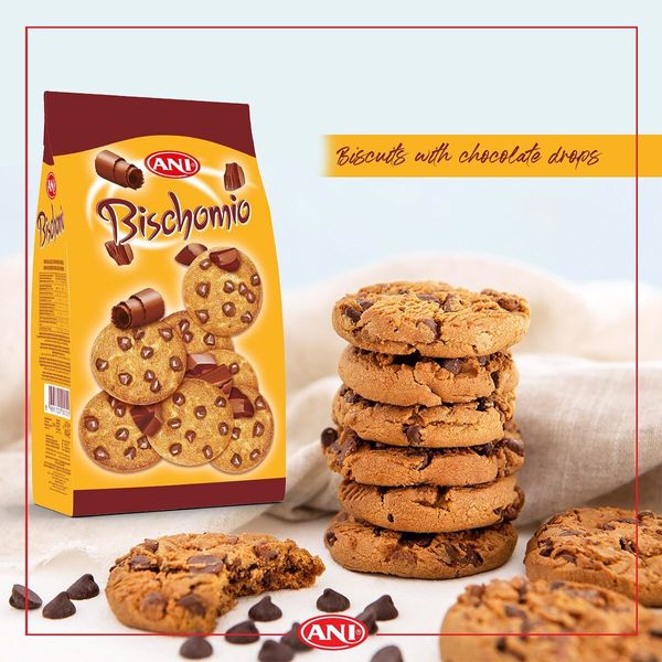 Cookie Biscuit from 튀르키예 supplied by Ani Biskuvi Gida San. Ve Tic A.S. - Chocolate Chip 비스킷 및 크래커
