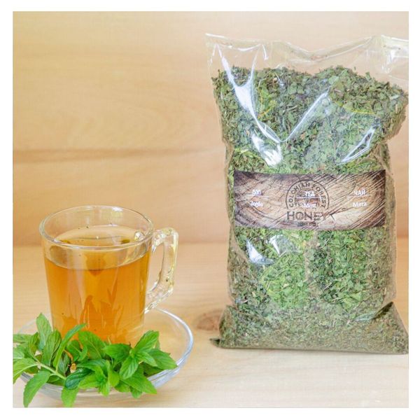 Mint Tea from 조지아 supplied by Batumi Honey House - Tea Bag Cuts 박하