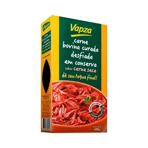 Cured Shredded Beef from 브라질 supplied by Vapza Alimentos S/A - Cooked Shredded 신선 미절단 소고기