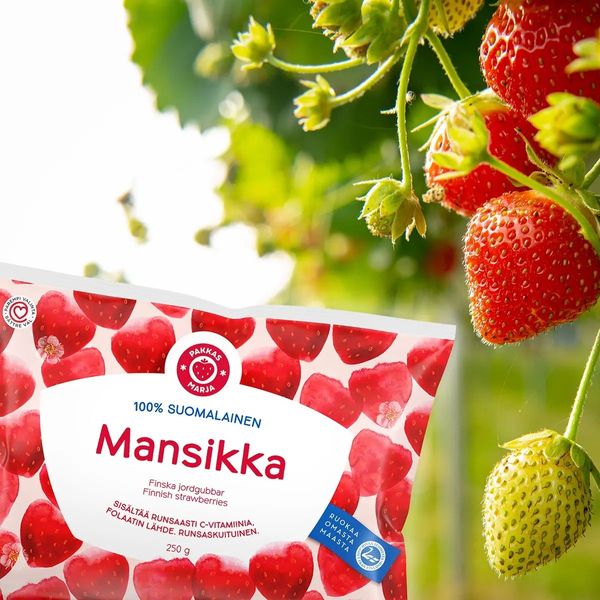 Strawberry from 핀란드 supplied by Frozen Fruit - Fresh (=Chilled) 신선 딸기