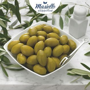 Olive in Brine from 이탈리아 supplied by Masiello Food - Pitted 올리브 가공품