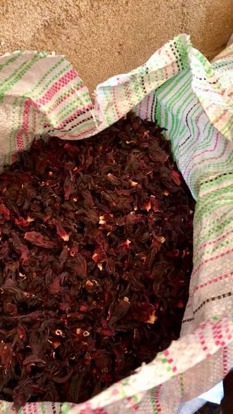 Dried Hibiscus flower (hibiscus sabdariffa) from 나이지리아 supplied by New Dawn Ventures Inc. - 로젤(=Gongura=Hibiscus Sabdariffa) 히비스커스