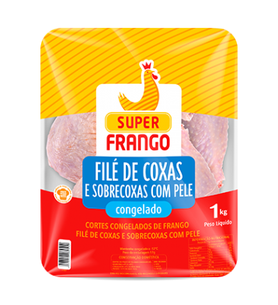 Chicken Thigh and Drumstick With Skin from 브라질 supplied by Super Frango - Leg - Thigh 냉동 닭고기 부위