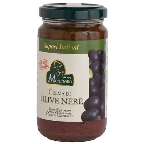 Black Olives Cream from 이탈리아 supplied by Marabotto Giacomo & Figli S.N.C. - Jar 올리브 가공품
