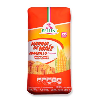 PRE-COOKED YELLOW CORN FLOUR from 콜롬비아 supplied by PRODUCTOS ALIMENTICIOS BELLINI - Precooked 옥수수가루