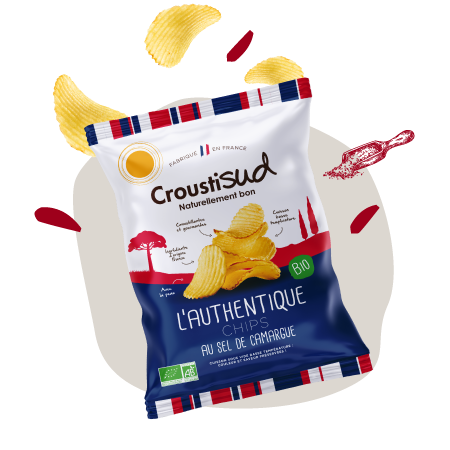 Potato Chips from 프랑스 supplied by CROUSTISUD - Individually Wrapped (=IW) 감자 스낵