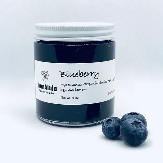 Blueberry Jam from 미국 supplied by JamAlula, Inc. - 잼 및 마멀레이드 블루베리잼