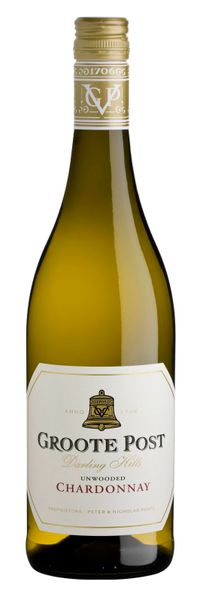 Groote Post Unwooded Chardonnay from 남아프리카공화국 supplied by Groote Post Vineyards - 화이트 와인