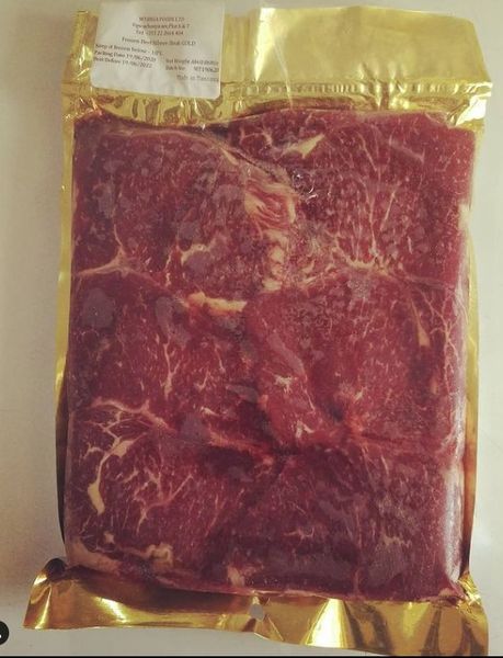 Beef from 탄자니아 supplied by Mtanga Foods Limited - T-Bone Steak 신선 미절단 소고기