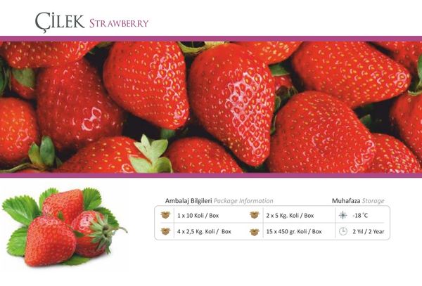 Strawberry from Turkiye supplied by Muti Gida - Whole Fresh Strawberry