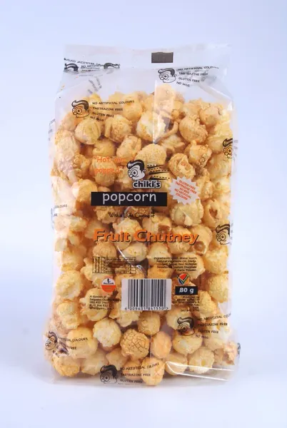 Fruit Chutney Popcorn from South Africa supplied by Salgados Quality Foods - For Food Popcorn Snack