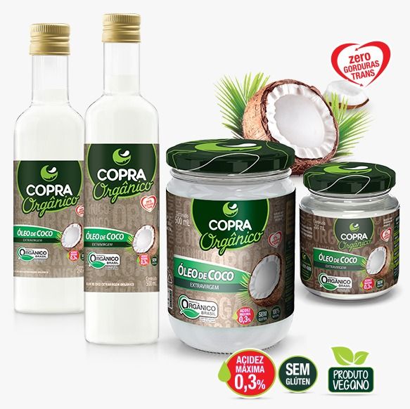 Organic Coconut Oil from Brazil supplied by Copra Alimentos - As per customer's request Other Coconut Oil