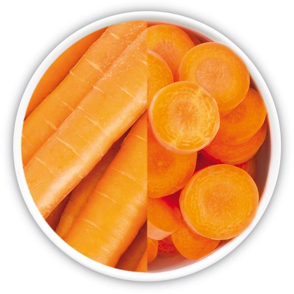 Carrot from 이탈리아 supplied by La Doria S.P.A. - Sliced 당근 가공품