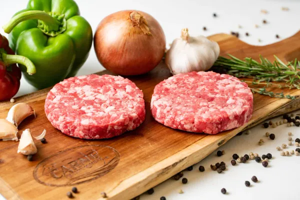 Beef Wagyu Burger from 미국 supplied by Fig @ 313 - Roasted 소고기 가공품
