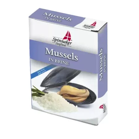 Mussel from 덴마크 supplied by Munkebo Seafood - Preserved - in Brine 홍합 통조림