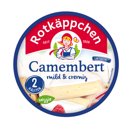 Rotkäppchen Camembert from 독일 supplied by Käserei Altenburger Land GmbH & Co. KG - Pasteurized 까망베르 치즈