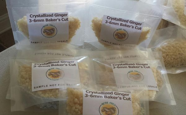Crystallized Ginger from 미국 supplied by ROSE HILL ENTERPRISES - Crystallized 생강 가공품