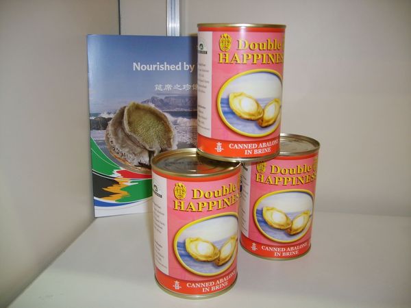 Abalone from 남아프리카공화국 supplied by The West Coast Abalone Farm - Preserved (=Canned) 기타 수산물 가공품