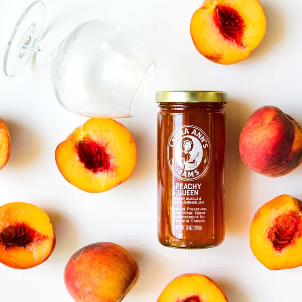 Peach Jam from 미국 supplied by Laura Ann's Jams - Jam & Marmalade 복숭아잼