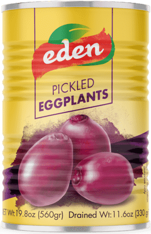 Canned Eggplant from 이스라엘 supplied by Eden Canned Food - Can 가지 가공품