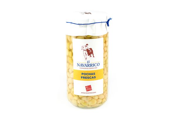 Bean from 스페인 supplied by CONSERVAS ARTESANAS EL NAVARRICO - White 말린 일반 콩