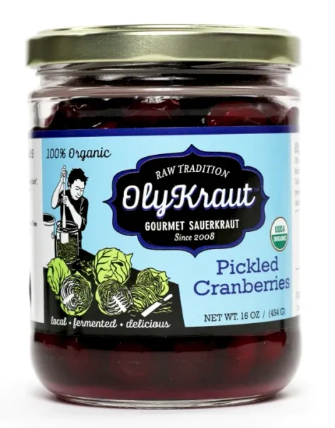 Pickled Cranberries from 미국 supplied by OlyKraut - Jar 크랜베리 가공품