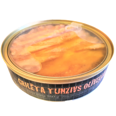 Grilled sardines in olive oil with chili pepper from 라트비아 supplied by Brivais Vilnis - Preserved (=Canned) 정어리 가공품