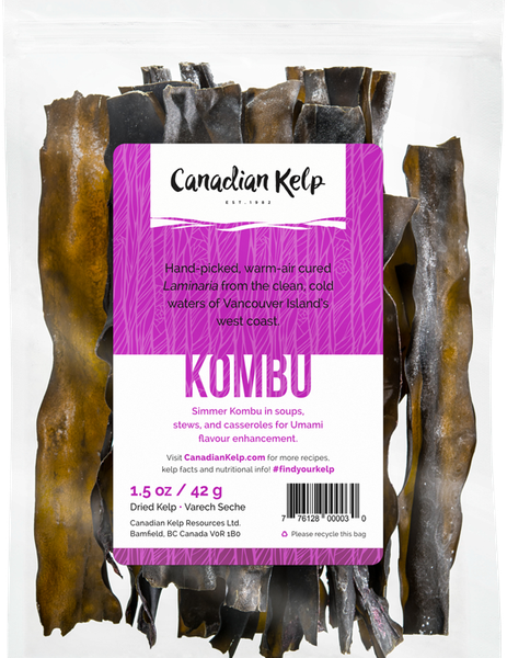 Kombu from 캐나다 supplied by Canadian Kelp Resources - Kombu 냉동 해조류