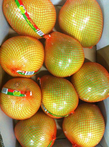 Pomelo from China supplied by East4Fresh - Yellow Skin Fresh Pomelo