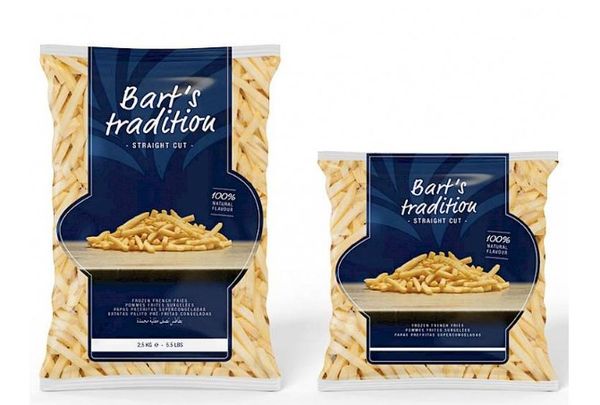 BART'S TRADITION from Belgium supplied by Bart's Potato Company - French Fries Value Added Potato