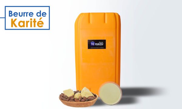 Shea butter from Benin supplied by TCHAOU GROUP SERVICES E PRODUCTS SARL - Carton Box (20kg) (=Cardboard Box) Shea Butter