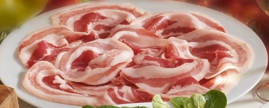 Bacon from 이탈리아 supplied by CLAI (Agricultural Workers' Cooperative Imolesi) - Cooked 베이컨