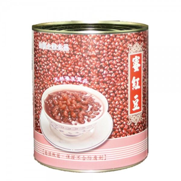 canned honey red bean from Taiwan supplied by Jiu Zhou Food Co., Ltd. - Whole Sweet Red Beans