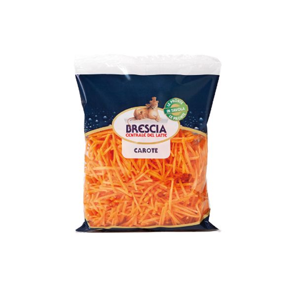 Julienne carrots from Italy supplied by Centrale latte brescia - Strip - Julienne Fresh Carrot