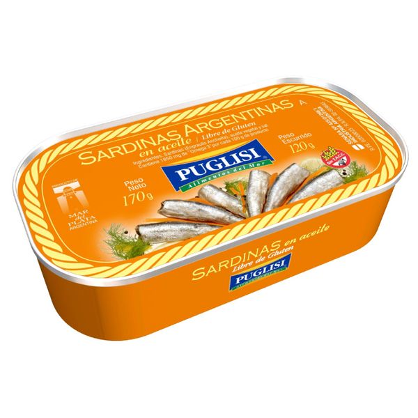 Sardines in oil from 아르헨티나 supplied by Copeca S.A. - Can 정어리 가공품