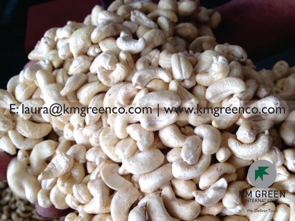 Vietnamese Cashew Kernel WW180 from Vietnam supplied by KM Green Co - W180 (Wholes) Raw Cashew Nut