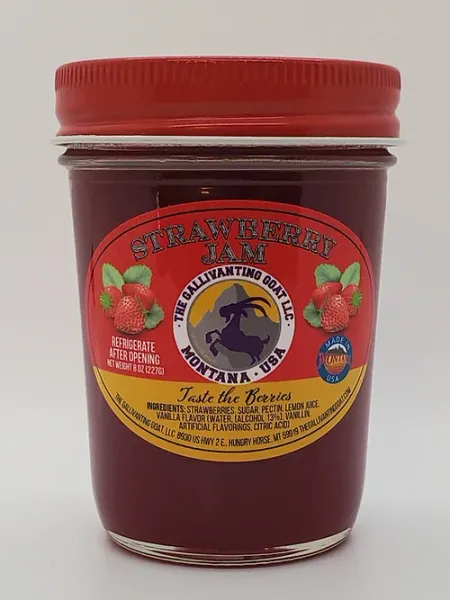 Strawberry Jam from 미국 supplied by The Gallivanting Goat, LLC - 잼 및 마멀레이드 딸기잼