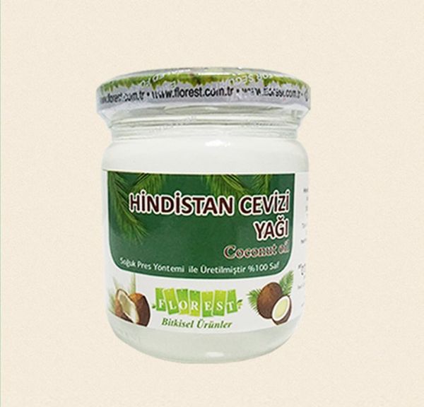 Coconut Oil from 튀르키예 supplied by Florest Herbal Products - Glass Jar (=Glass Bottle) 기타 코코넛 오일